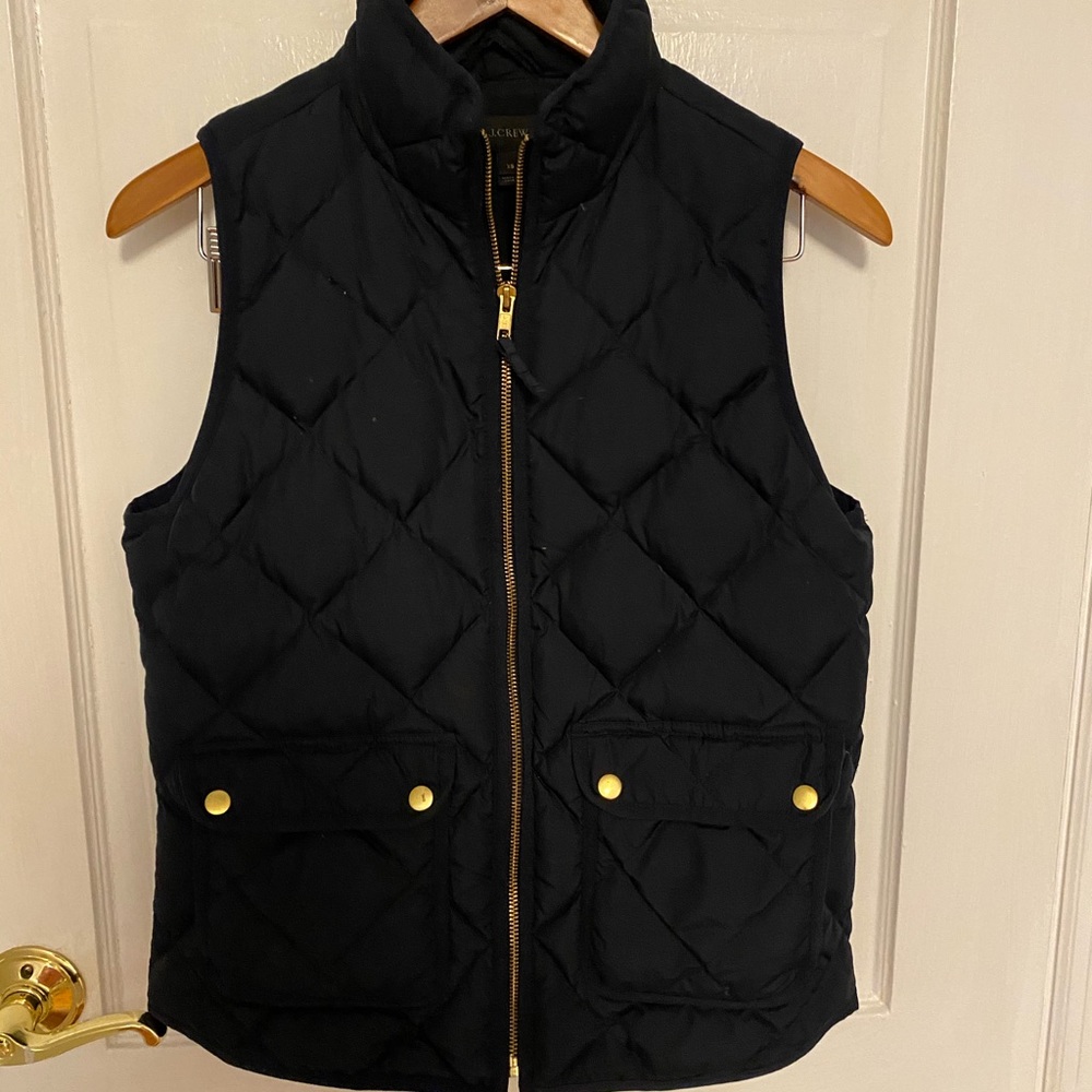 J. Crew Quilted Puffer Vest
